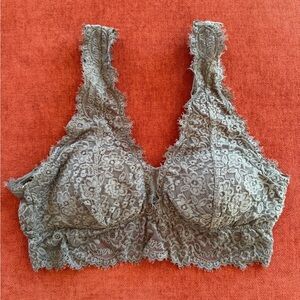 Aerie Lace Bralette in Sage
